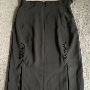 Tatyana pencil skirt pleats